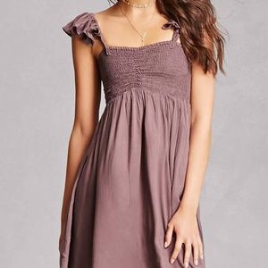 Forever 21 Boho Me Washed Mini Dress